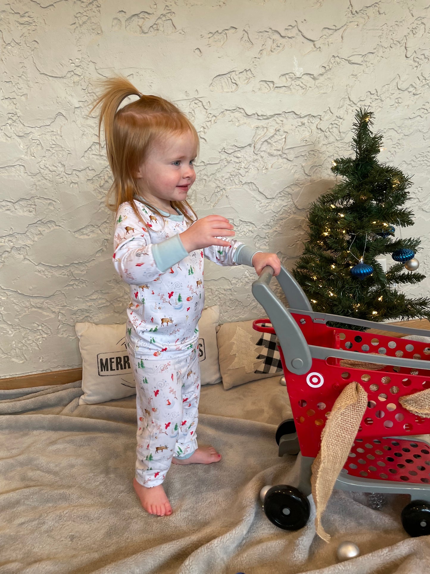 Two Piece Set Christmas Bamboo