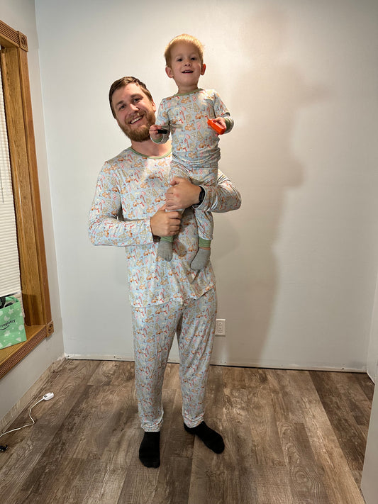 Christmas Men’s Bamboo Lounge Set