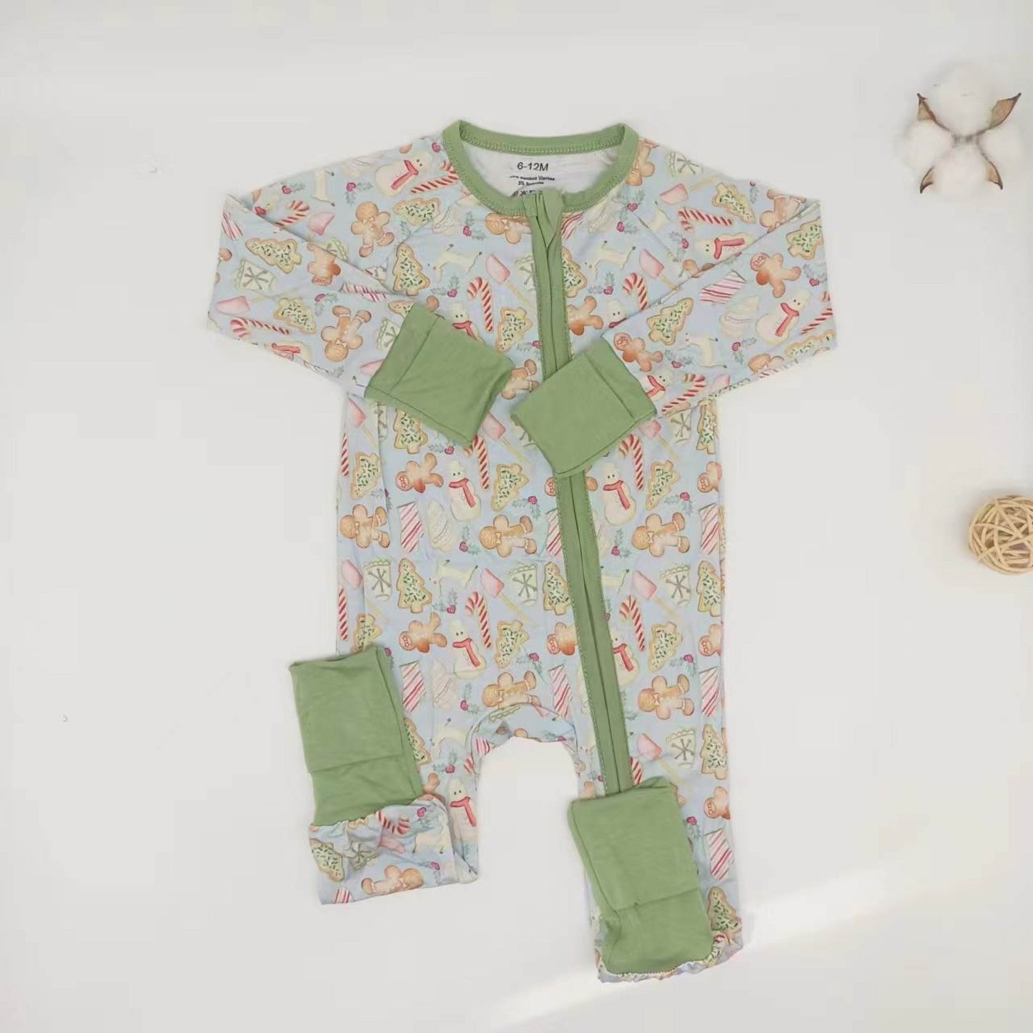 Two Piece Set Christmas Bamboo