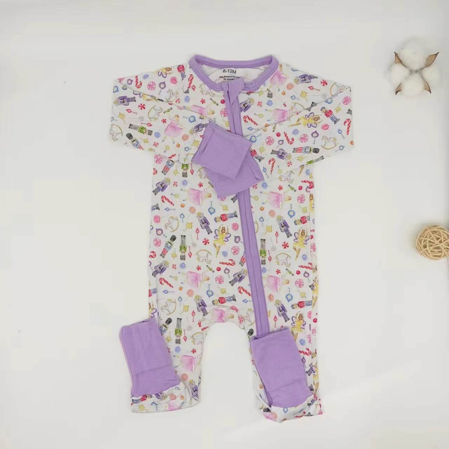 Two Piece Set Christmas Bamboo