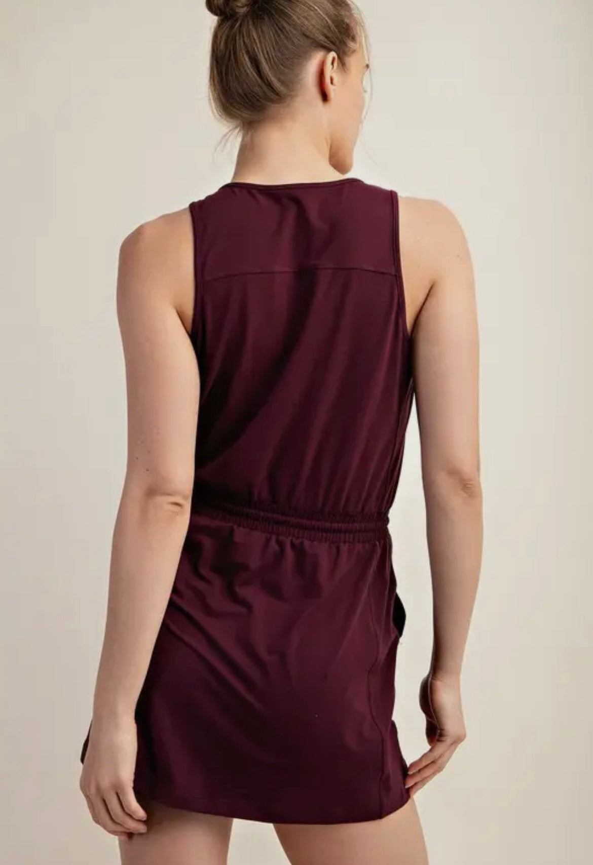 Sleeveless Romper Dress