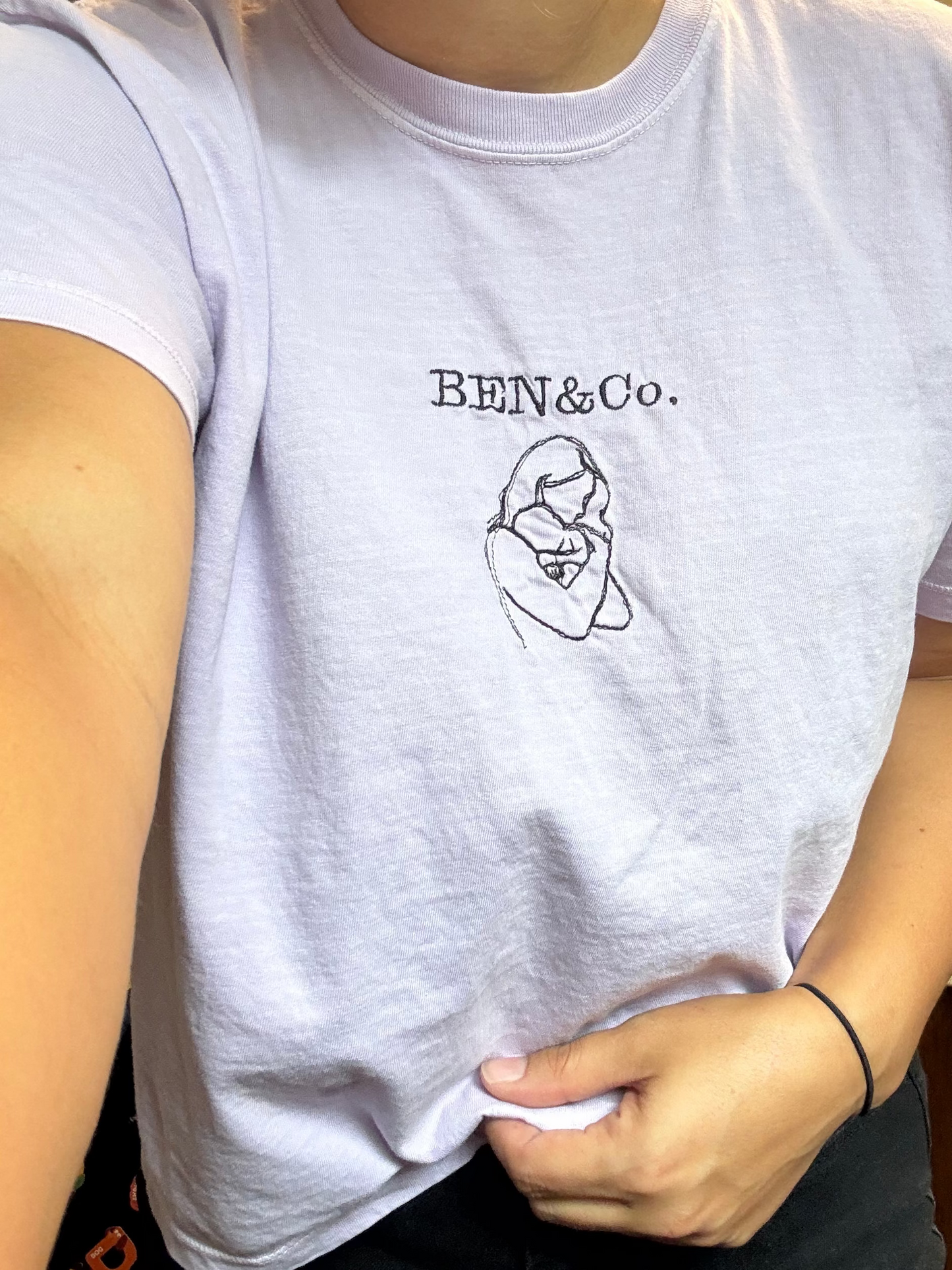 BEN & Co. Cropped Tee