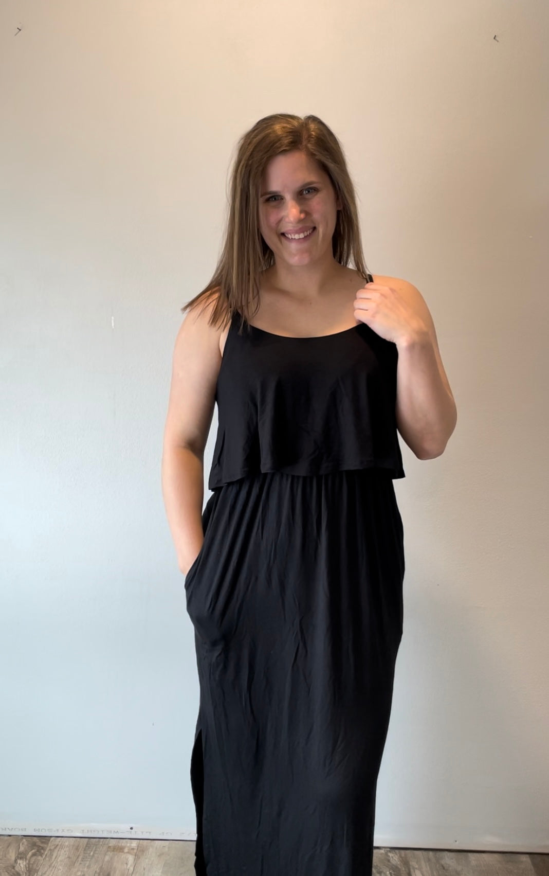 Nursing Maxi Dress