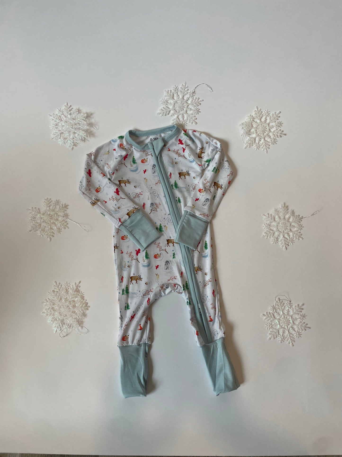 Two Piece Set Christmas Bamboo